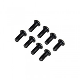FTX Button Head Hex Screw M2.5 X 6mm (8pc)
